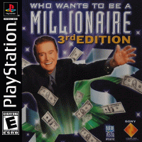 Who Wants To Be A Millionaire 3rd Edition Playstation US box art